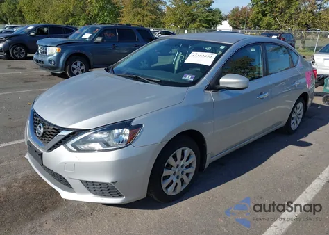 2017 Nissan Sentra Sv from USA, damaged, VIN 3N1AB7AP8HY339872